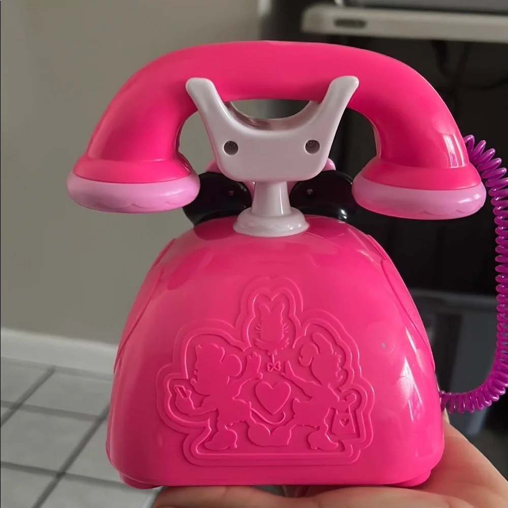 Disney Minnie Mouse Pink Toy Phone